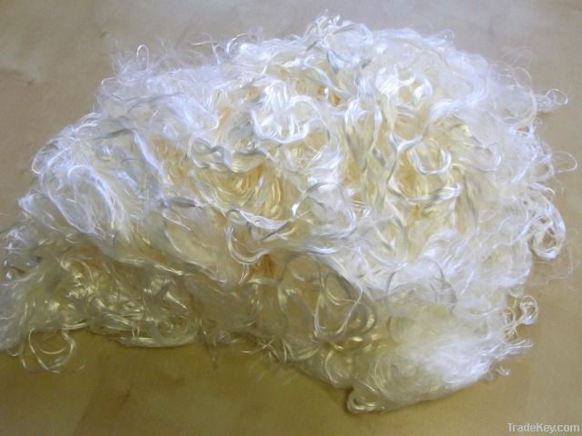 Acrylic fiber waste