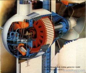 Tubular/Bulb turbine and generator