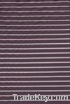 Drawnwork stripe fabric