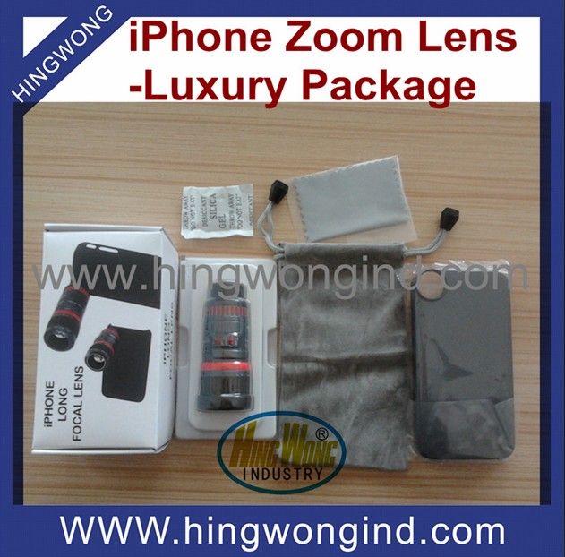 New!! 6 time optical lens, phone zoom lens telescope for iPhone