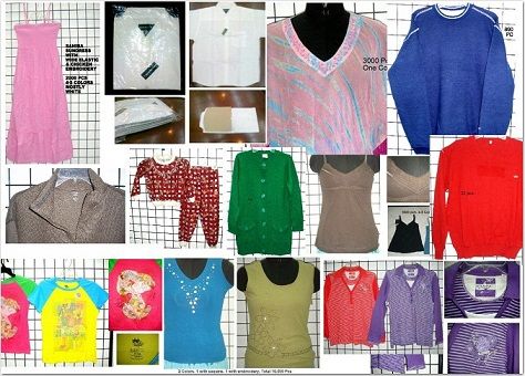 Garments Excess Stocklots