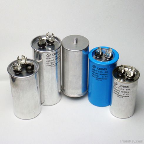 Aluminum Can Motor Run Capacitors