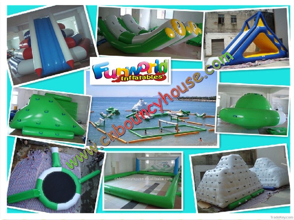 Amusement inflatable water park games