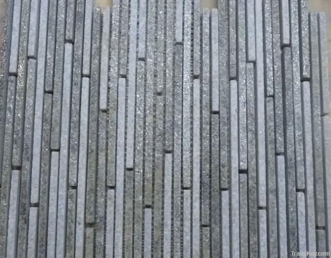 blue limestone mosaic