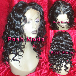 Full lace wigs-Indian remy virgin hair