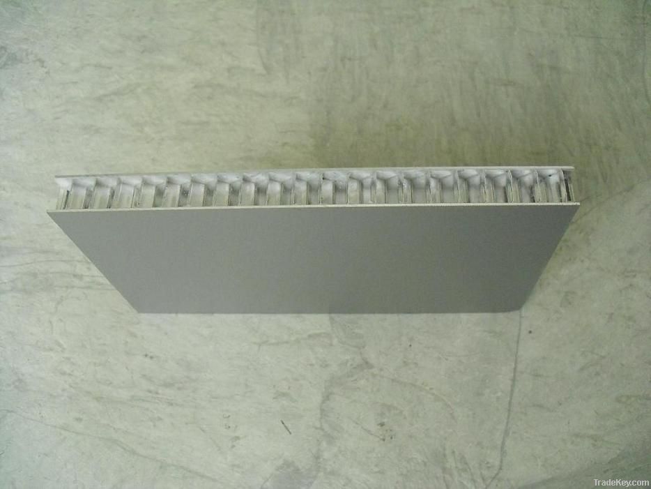 Aluminium honeycomb panel for decoration