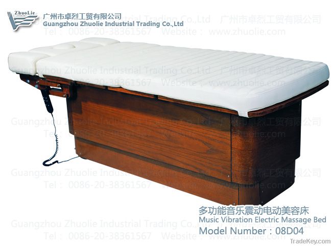 electric massage bed with music and vibration