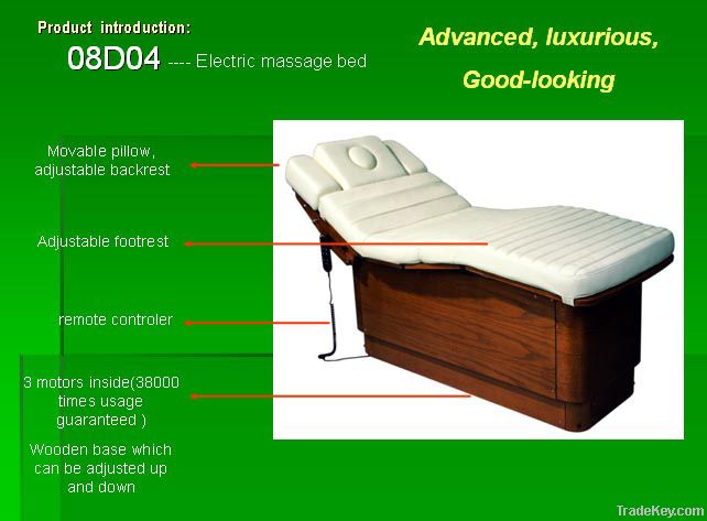 electric massage bed with music and vibration