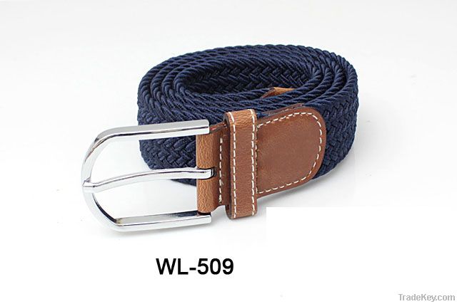 Braided elastic belts