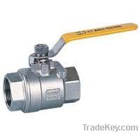 Stainless Steel 2pc Thread Ball Valve