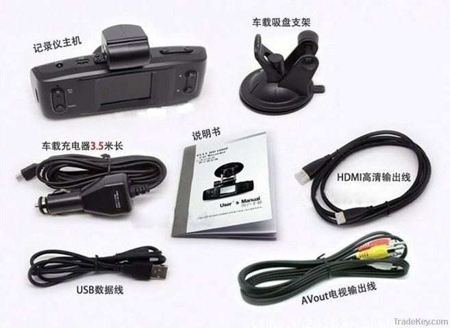 CAR DVR WITH GPS-TRACKER