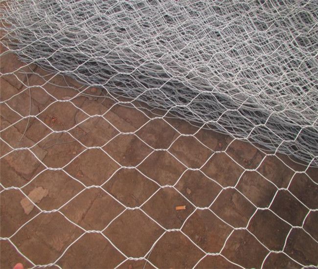 PVC Coated gabion box (Chicken wire mesh)
