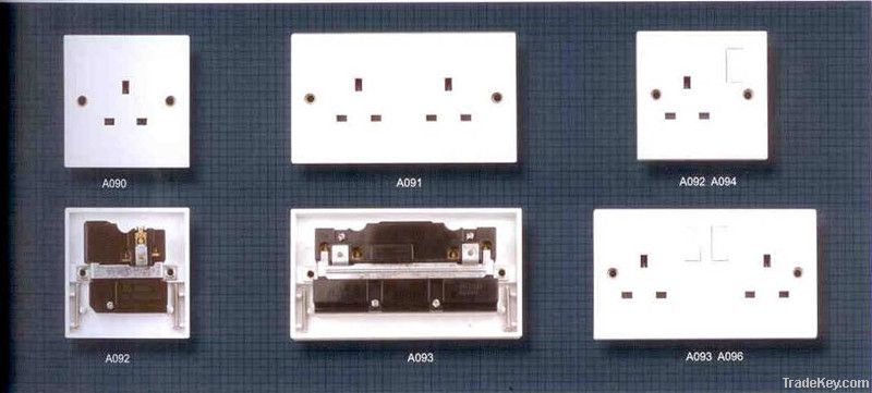 13A twin sockets