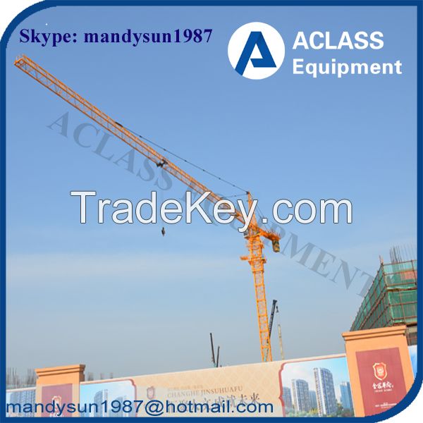 150m High Rise Building 8 ton Tower Crane TC6010