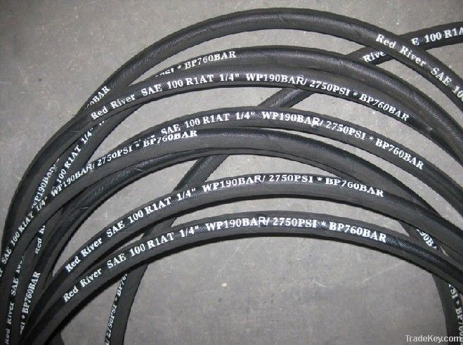 Wire Braid Hydraulic Hose: SAE 100 R1AT/DIN EN 853 1SN STANDARD