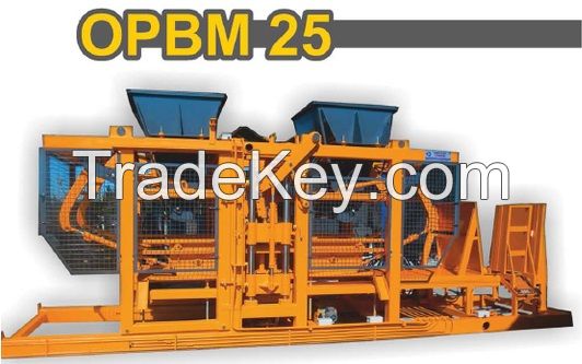 CONCRETE BLOCK AND PAVER MAKING MACHINE