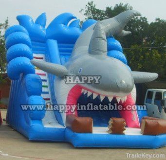 inflatable slide