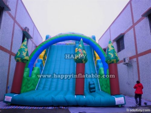 inflatable slide