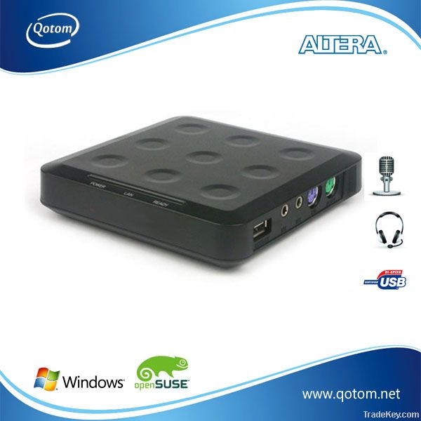 QOTOM-N23 Hot selling Network pc terminal zero thin client with microp