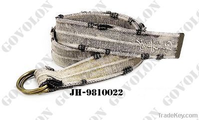 Washed Webbing Belt (JH-9810022) /Belt suplier