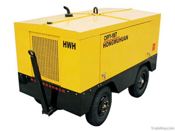 Diesel Van Portable Piston Air Compressor (Air Cooled)