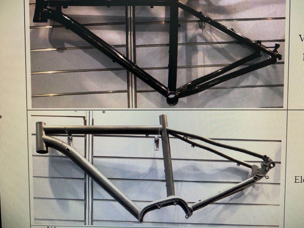 Titanium Bicycle Frame