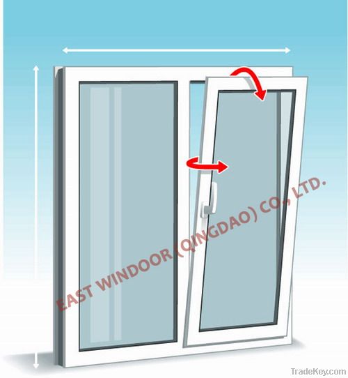 uPVC tilt and turn window