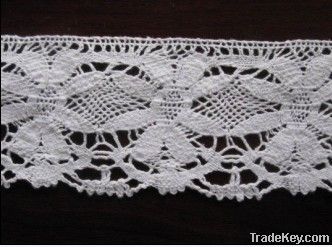 100% cotton lace