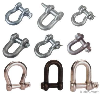 Rigging hardware, shackle