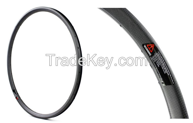 Carbon  Bicycle Mtb Clincher Rims