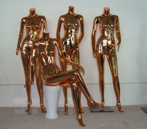 chrome mannequin