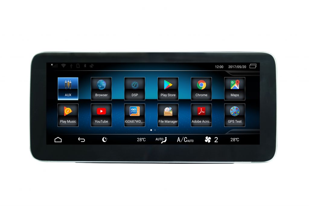 10.25 inch Android Multimedia for Mercedes-Benz C/GLC/V/X  Stereo Radio CD Player DVD GPS Navi Navigation System Board