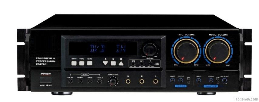 Professional Digital Stereo Mixing Karoake  Amplifier