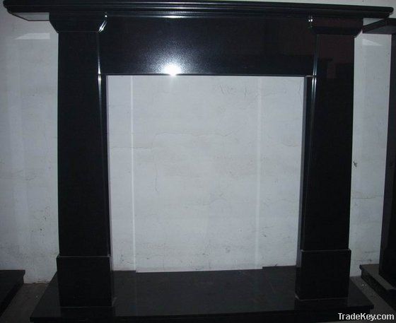 Black Granite Mantel