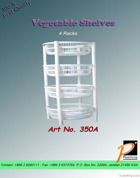Plastic Vegetable Shelves