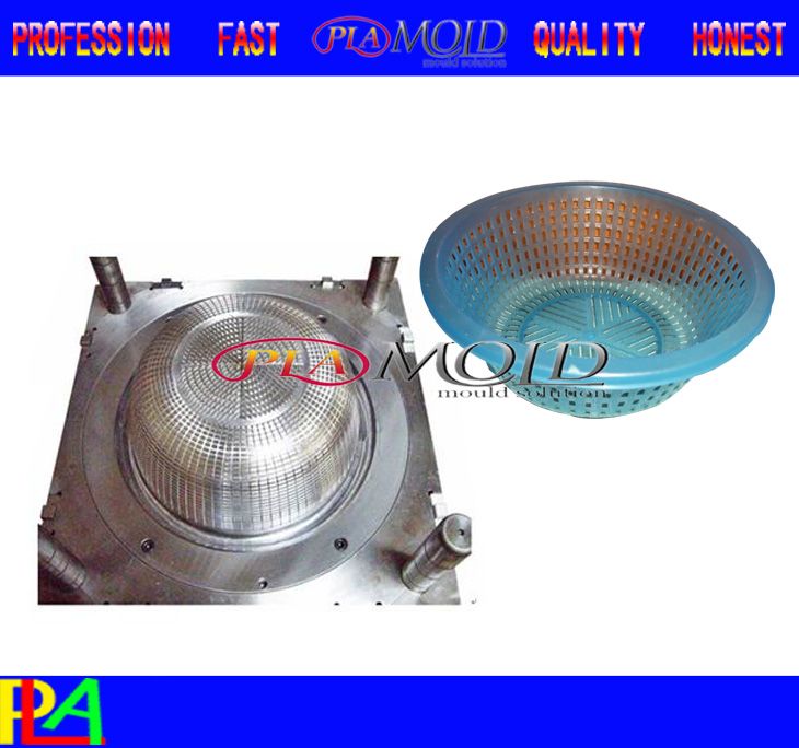 Plastic injection fruit basket mould