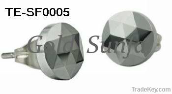 Pop and fashionable tungsten earrings