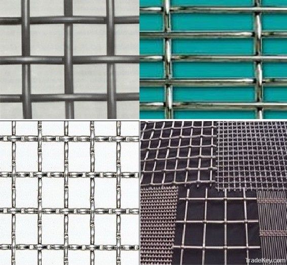 Crimped wire mesh