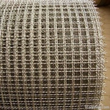 Crimped wire mesh