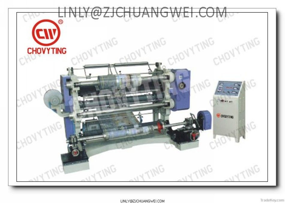 Automatic Vertical Slitting & Rewinding Machine