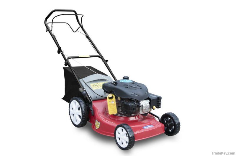 self-propelled lawn machine