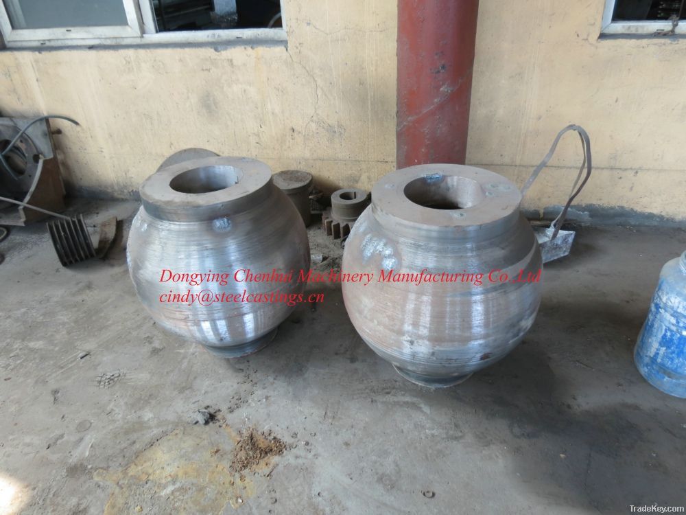 sand casting mud pump parts pulsation dampener