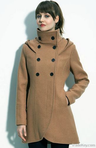 Women&#039;s Fashion Winter Coat Wool&amp;Cotton Dustcoat Wholesale Fashion Wom