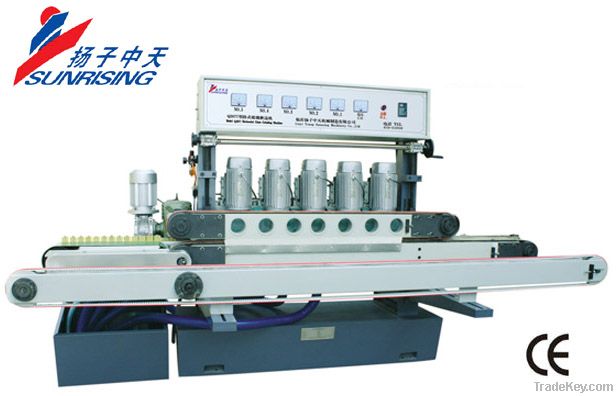 Horizontal straight circular edge glass grinding machine-QJ877D