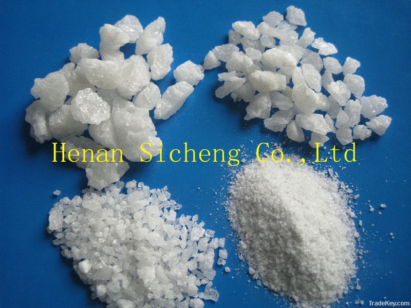 refractory material white fused alumina