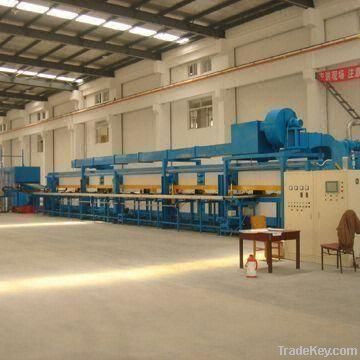 Continuous Production Line of Foil-Sided PU Sandwich Panels