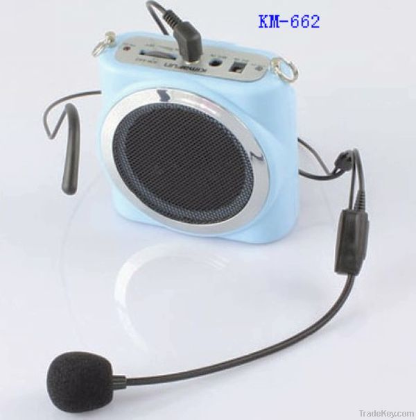 waistband digital amplifier with headset microphone