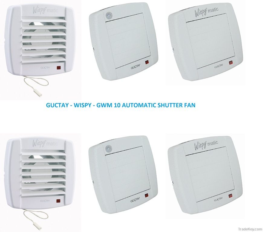 GWM 10 - AUTOMATIC SHUTTER FAN