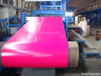 Color coated steel coil