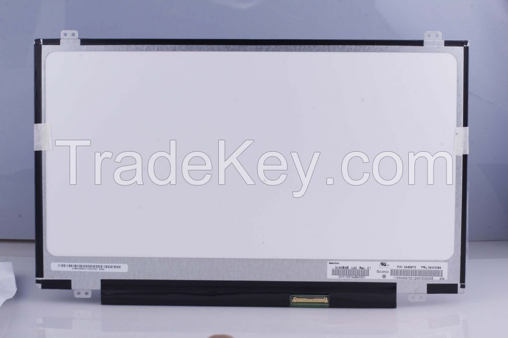 Replacement 14.0" slim lcd pc panel LP140WH2 N140BGE-L42 N140B6-L24 LTN140AT06